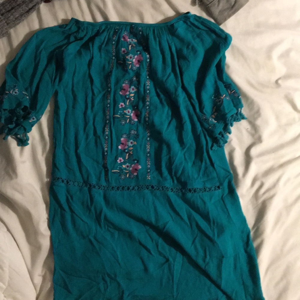 Off the shoulder dress